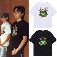2026BTS 2026 Global Tour Concert Men's and Women's T-Shirts - T-Shirts with the Pattern of the Korean Pop Group Bangtan Boys