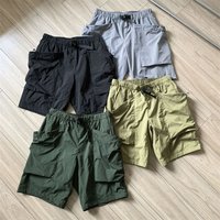 2026 Goldwin 26SS Loose Fit Outdoor Cargo Shorts Men Women Waterproof Ripstop Lightweight Multi Pocket 5 Inch Hiking Shorts
