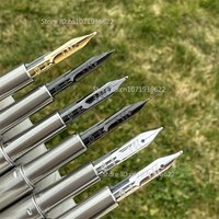 Sophisticated Original Pilot Capless FC-15SR Press Pen 18k Gold Pen Nib Black/Silver/Gold Fountain Pen Assembly Accessories