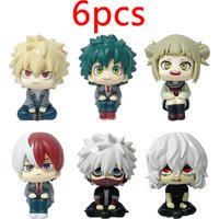NEW 9cm anime meu herói academia midoriya izuku bakugou katsuki ochaco uraraka anime figura brinquedos para presente de natal