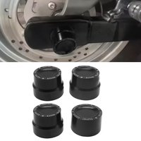 Motorcycle Front Rear Axle Nut Cover Cap Sportster Softail Dyna VRSC Touring Electra Road Street Tri Glide Road King For Harley