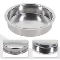 1pc Coffee Blind Filter Basket 51/54/58mm Stainless Steel Non Pressurized Filter Cup For Backwashing Semiautomatic CoffeeMachine