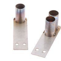 RC Simulation Single&Double Exhaust Pipe Metal Tail Throat Fit For 1/10 Scale Drift Car Redcat HPI Tamiya HSP94123 Decoration