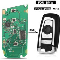 jingyuqin 4 Buttons 315/434/868 MHZ Smart Remote Control Car Key Circuit Board For BMW 3 5 7 Series FEM/CAS4 F 2009-2016 Replace
