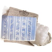 Lotus Orchid Silicone Nail Mold DIY Flower Nail Art Carving Decorations 3D Stereoscopic Stamping Plate Manicure Design Tool