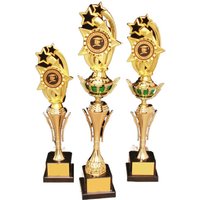Golden Plating Award Trophy Plastic Competition Sports Game Reward Prize Cup Stars School Rewarding Supply