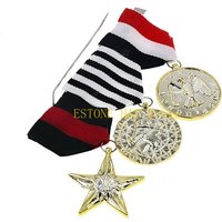 49MF Militarys Medals Uniform Militarys Medals Brooch Pin Militarys Badge Brooch