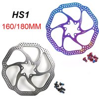 AVID 160/180mm HS1 MTB Brake Rotor Strong Heat Dissipation Mountain Bike Rotor 6 Blots Bicycle Brake Rotor Disc for Sram/Shimano
