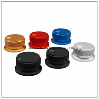 38x20 Sandblasted All-Aluminum Knob Cap for Instrument Equipment Switch Potentiometer/Encoder Rotating Volume Knob Cap