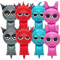 Sprunkis Incredibox Balloon Foil Balloon Set Kids Birthday Party Decoration Baby Shower Children Toy DIY Party Supplies Gift