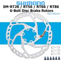 AliExpress Shimano SHIMANO RT66 Disc Rotor SLX SM-RT66 160MM 180MM 203MM Disc Brake Rotor 6-Bolt SLX M670 Series