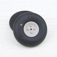 RC Aircraft Accessories Inflatable Rubber Wheel Durable Fixed Wing Tire Easy Installation for Model Airplane Wheel