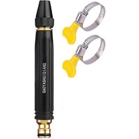 1/2PCS Black High-Pressure Water Gun with Diamond Nozzle for Household Car Wash Watering Pipe Car Wash Gun