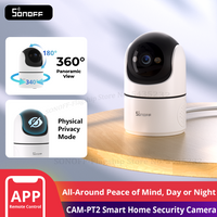 SONOFF CAM PT2 Smart Home Überwachungskamera Smart Night Vision 360° ° Remote-HD-Überwachung mit Panoramablick und Echtzeitinteraktion