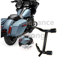 Motorcycle Saddlebag Guard Rails Bag Guards For Harley Road Glides Street Glides Road Glides FLHT FLHX 2014-2025