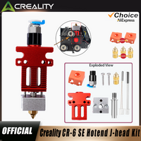Creality Official CR6 SE All Metal Hotend Kits J-head Assembled Print Head Break Heater Thermistor for Ender 3 CR6 SE CR5 Pro