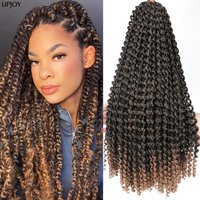 Water Wave Braids Hair New Styles Passion Spring Twist Crochet Hair meche cheveux à tresser Dreadlocks Hair for Faux Locs Hair