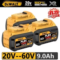 DeWALT Original Battery 20V/60V 6Ah 9Ah MAX dewalt 60v flexvolt battery DCB606 DCB205 DCB206 DCB209 DCB182 Power Tool