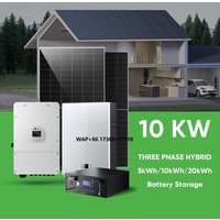 Hybrid Solar Energy Storage System Photovoltaic 10kW 12kW 30kW Solar Power System Full House Setup Package