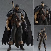 Figma 359 17cm Berserk Black Swordsman Guts Action Figure Movable Joints Anime Game Collectible Model For Anime Fans Display