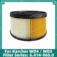 Filter Fit for Karcher WD4 / WD5 / WD4.200 / WD5.200M / WD 5.400 / WD 5.470 / WD 5.600 MP / WD 5.800 eco!ogic 6.414-960 Parts
