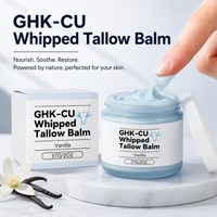 Kupferpeptide GHK-Cu Rindertalg-Balsam für die Haut, Natürlicher Organischer Gesichts- und Körper-Feuchtigkeitsspender für Tiefenhydratation, Nährung und Aufhellung der Haut