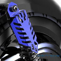 1Pc Aluminium Alloy Motorcycle Shock Absorber Cover Front Rear Fork Decor Aluminium Protector
