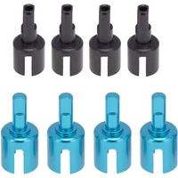 Metal Gearbox Joint Cup Differential Cup Diff Cup for Tamiya TT01 TT02 TT01D TT01E DF-02 M05 M06 1/10 RC Car Upgrade Parts