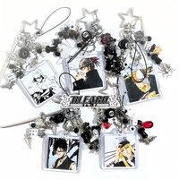 Bleach Inspired Acrylic Keychain Unique Anime Merchandise Durable Plastic Material Perfect Gift for Bleach Fans StylishAccessory