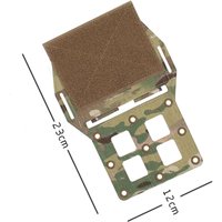 SS Style PEW Tactical MOLLE Expander Wing Platform Knife Holder for MK4 MK5 Chest Hanger Extension UA63 -Tactical Gear Accessory