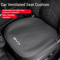 Car Nappa Leather Ventilated Seat Cushion Car Seat Cover For BYD Atto3 EV F3 F0 E6 L3 Dmi Yuan Han Tang Song Max Qin G3 Dolphin