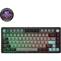 EPOMAKER TH80 V2 75% ANSI US Layout Wired/Bluetooth/2.4Ghz Wireless Mechanical Gaming Keyboard with Programmable Keys & Knob
