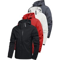 AliExpress NONE Men's Outdoor Waterproof Raincoat Lightweight Cycling Coat with Hood Streetwear Hiking Windproof Jacket Climbing Outdoor Jackets