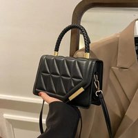2025 Designer Women Plaid PU Leather Crossbody Shoulder Bag Fashionable Trendy Handbag Stylish Accessory luxury designer handbag