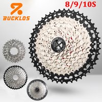 AliExpress BUCKLOS Bicycle Cassette 8/9/10 Speed MTB Freewheel 36T 40T 42T 46T 50T 52T Sprocket HG Structure Flywheel for SHIMANO