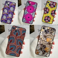 African Prints Fabric Case For Samsung Galaxy S24 S26 Ultra S20 S21 S22 S23 S25 Ultra S10 Plus S25 FE Phone Cover