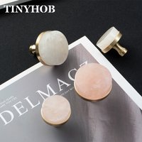 Tinyhob Pink Crystal Knobs For Cabinet Kitchen Wine Cooler/ Kitchen Cabinet Knobs Wardrobe Hardware Drop Shipping Available