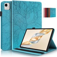 Tablet Funda For Honor Pad X9a Case 11.5" Emboss Tree Flip Wallet Stand Case For Coque Honor Pad X9A 2025 Tablet Cover