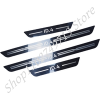 for Volkswagen ID.4 crozz VW ID4 2020 20212022 Door Sill Scuff Plate Kick Guard Pedal Threshold Step Protector Stainless