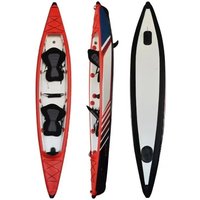 Ocean Sea Lake Fishing Kayak Boat Inflatable Drop Stitch Kayak with Paddle seat