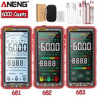 ANENG 681/682/683 Pro Meter Rechargable Digital Multimeter Non-contact Electric Measuring Tool 6000 Count Voltage Tester Current