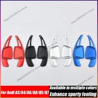 Suitable for 19-22 New Audi A3/A4/A6/A8/Q5/Q7 Shift Paddles Modified Interior Aluminum Alloy Steering Wheel Accessories