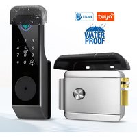 Waterproof Fingerprint Lock Tuya Wifi Remote Control Bluetooth TTLock App Mechanical Electronic Smart Door Lock For home