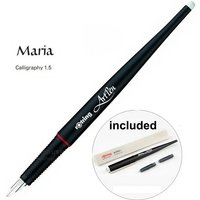 German Rotring Original Fountain Pen Art EF/F/M/1.5/1.9/2.3mm Practice Writing Pen Accessories Handwriting Business Gifts New