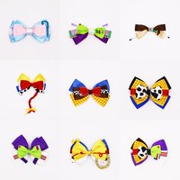 2Pcs/Set 3 Layer Bow Hair Clips Sweet TOY Story Ribbon Ponytail Hairpin For Girls Kids Daily School Fashion Headwear Accessories