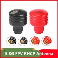 2PCS 5.8G Super Mini Stubby 5.8G FPV Lollipop Antenna LHCP 5dBi High Gain RP SMA/ for RC Quadcopter Drone Receiver