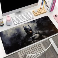 B-BatmanS Mouse Pad Gaming Locking Edge Big Computer Gamer Large Rubber Anime Art Mousepad Laptop Desk Mat