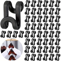 Wardrobe Hanger Hooks Organizer Connect Multifunction Cascading Plastic Bedroom Wardrobe Storage Space Saving Coat Hook