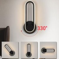 Modern Rotatable LED Wall Light For Aisle Stair Bedroom Bedside Living Dining Room Balcony Indoor Lighting Wall Sconce