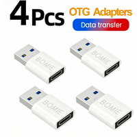 USB to USB C Adapter 2 Pack,3A Fast Charging 5Gbps Data Transfer,USB-C Female to USB A Male Cable